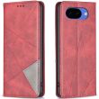 Чехол-книжка с карманами UniCase Geometric Pattern для Google Pixel 10a - Red (407323R)
