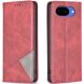 Чехол-книжка с карманами UniCase Geometric Pattern для Google Pixel 10a - Red (407323R). Фото 1 из 10