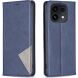 Чехол-книжка с карманами UniCase Geometric Pattern для OPPO Reno 16 / 16 Pro - Blue (413212L). Фото 1 из 10