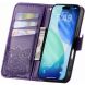 Чохол-книжка з малюнком UniCase Butterfly Pattern для iPhone 18 Pro / 17 Pro - Dark Purple (423624DV). Фото 2 з 9