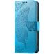 Чехол-книжка с рисунком UniCase Butterfly Pattern для OPPO Reno 15 F/FS - Blue (405840L). Фото 6 из 8