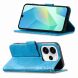 Чехол-книжка с рисунком UniCase Butterfly Pattern для OPPO Reno 15 F/FS - Blue (405840L). Фото 2 из 8