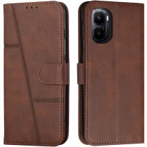 Чехол-книжка с застежкой UniCase Jet Cover для Infinix GT 50 Pro - Brown: фото 1 из 10