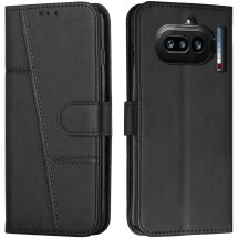 Чохол-книжка з застібкою UniCase Jet Cover для Nothing Phone (4a) - Black: фото 1 з 10
