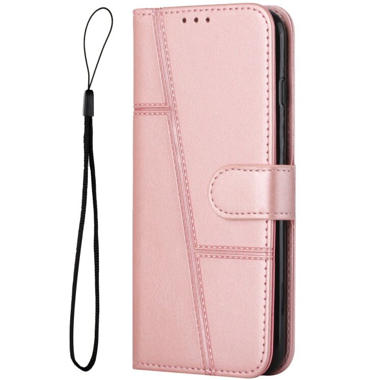 Чехол-книжка с застежкой UniCase Jet Cover для Xiaomi Poco F8 Ultra - Rose Gold: фото 4 из 10