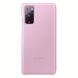 Чехол-книжка Smart Clear View Cover для Samsung Galaxy S20 FE (G780) EF-ZG780CVEGRU - Lavender (251702V). Фото 2 из 5