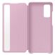 Чехол-книжка Smart Clear View Cover для Samsung Galaxy S20 FE (G780) EF-ZG780CVEGRU - Lavender (251702V). Фото 4 из 5