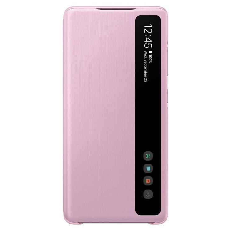 Чехол-книжка Smart Clear View Cover для Samsung Galaxy S20 FE (G780) EF-ZG780CVEGRU - Lavender: фото 1 из 5