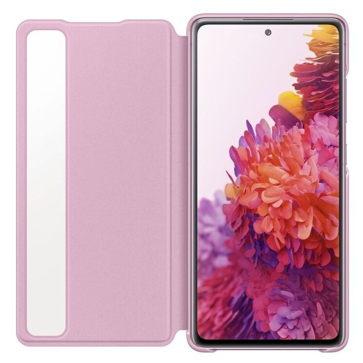 Чехол-книжка Smart Clear View Cover для Samsung Galaxy S20 FE (G780) EF-ZG780CVEGRU - Lavender: фото 5 из 5