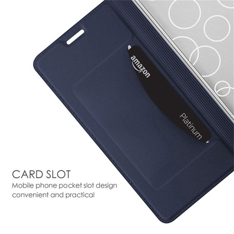 Чехол-книжка UniCase Business Wallet для Realme GT 7 Pro - Blue: фото 6 из 6