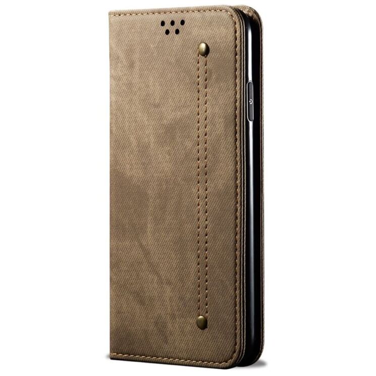 Чехол-книжка UniCase Jeans Wallet для OnePlus 11 - Khaki: фото 6 из 7