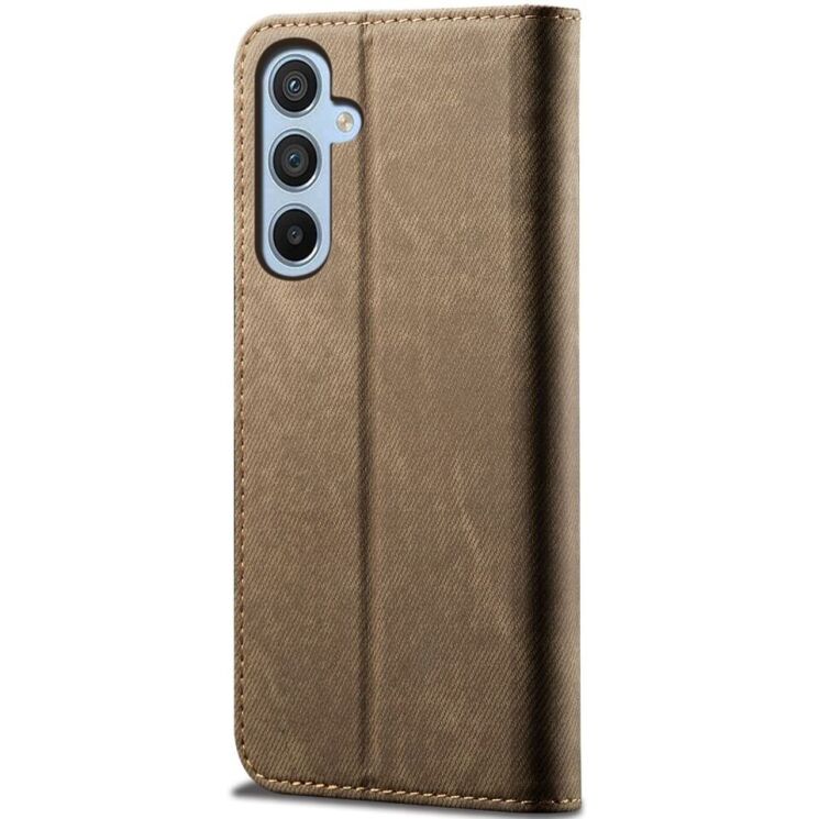 Чехол-книжка UniCase Jeans Wallet для Samsung Galaxy A36 (A366) / A56 (A566) - Khaki: фото 5 из 6