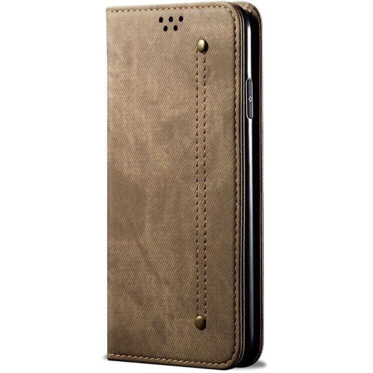 Чехол-книжка UniCase Jeans Wallet для Samsung Galaxy A36 (A366) / A56 (A566) - Khaki: фото 4 из 6