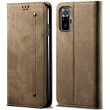 Чохол-книжка UniCase Jeans Wallet для Xiaomi Redmi Note 10 Pro - Green (278436G)