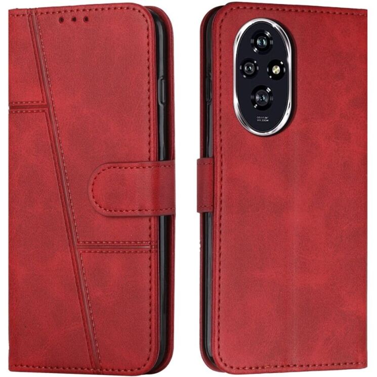 Чохол-книжка UniCase Jet Cover для Honor 200 - Red: фото 1 з 10