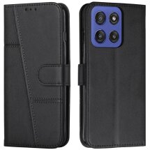 Чехол-книжка UniCase Jet Cover для Motorola Edge 60 / Edge 60 Fusion - Black: фото 1 из 10