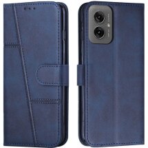 Чехол-книжка UniCase Jet Cover для Motorola Moto G55 - Sapphire: фото 1 из 10