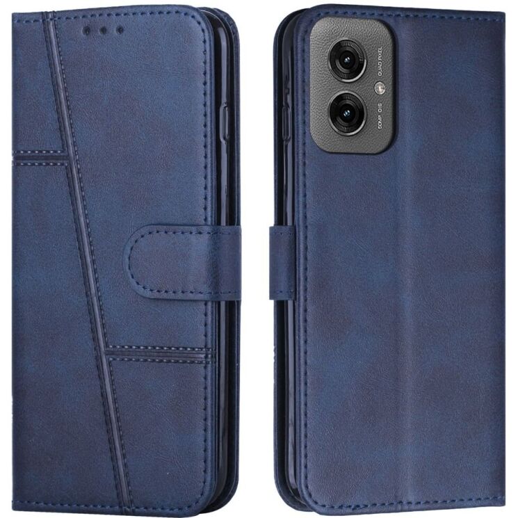 Чехол-книжка UniCase Jet Cover для Motorola Moto G55 - Sapphire: фото 1 из 10