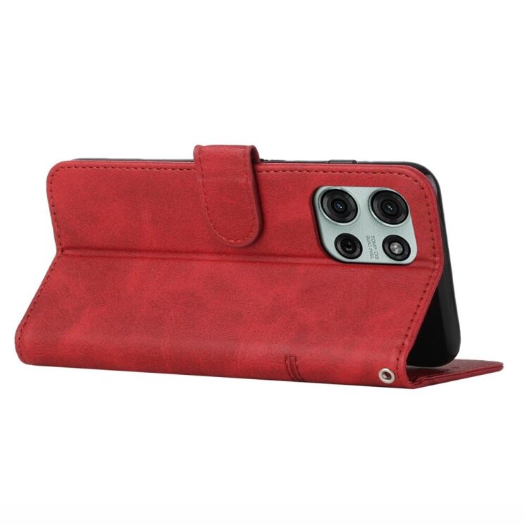 Чехол-книжка UniCase Jet Cover для Motorola Moto G75 - Red: фото 3 из 10