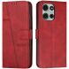 Чехол-книжка UniCase Jet Cover для Motorola Moto G75 - Red (367826R). Фото 1 из 10