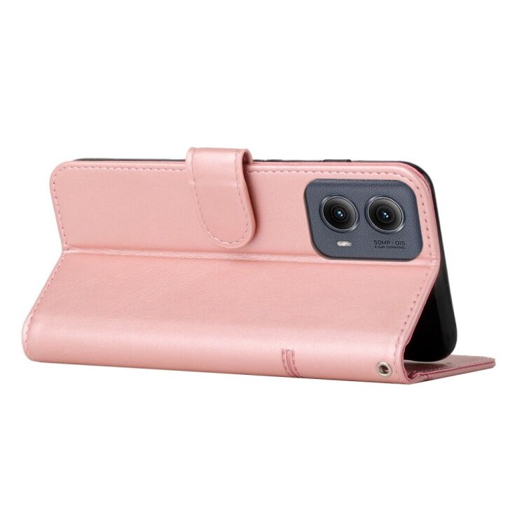 Чохол-книжка UniCase Jet Cover для Motorola Moto G85 - Rose Gold: фото 3 з 10