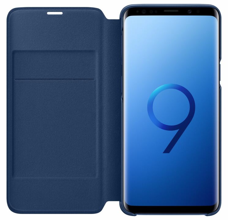 Чохол LED View Cover для Samsung Galaxy S9 (G960) EF-NG960PLEGRU - Blue: фото 4 з 4