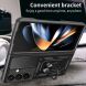 Чехол (PC+TPU) с подставкой Deexe Armor Shield (FF) для Samsung Galaxy Fold 8 Ultra - Green (424008G). Фото 7 из 11