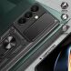 Чехол (PC+TPU) с подставкой Deexe Armor Shield (FF) для Samsung Galaxy Fold 8 Ultra - Green (424008G). Фото 5 из 11