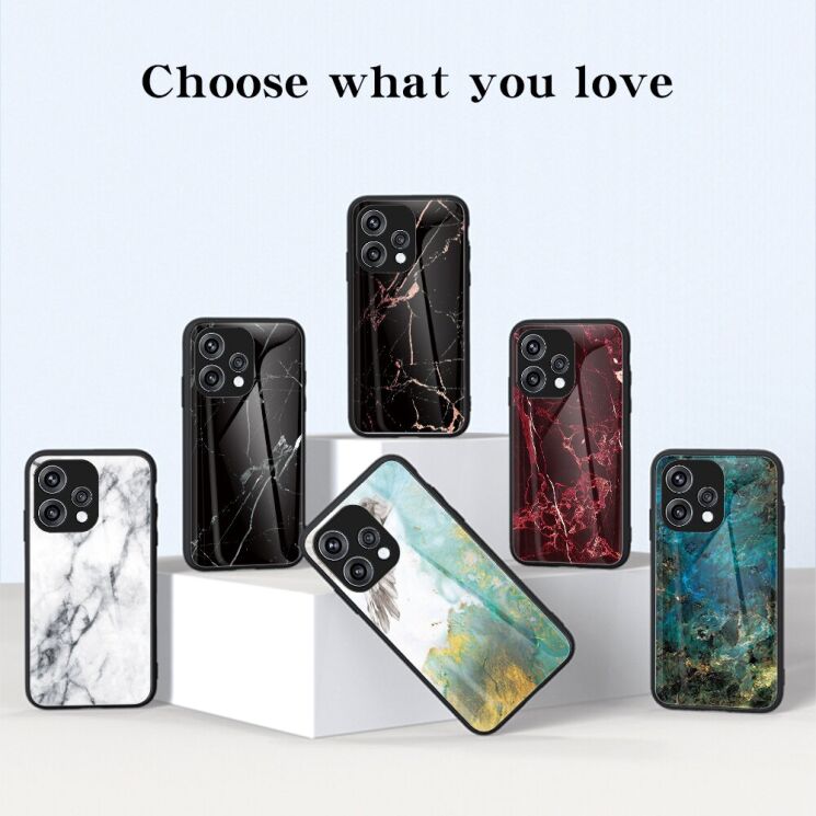 Чохол з малюнком Deexe Gradient Pattern для OPPO Reno 15 - White: фото 8 з 8