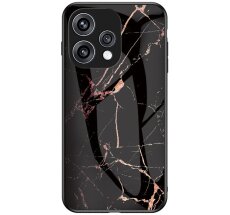 Чехол с рисунком Deexe Gradient Pattern для OPPO Reno 15 - Gold / Black: фото 1 из 8