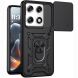 Чохол із захистом камери Deexe Armor Shield для Motorola Signature - Black (407617B). Фото 1 з 9