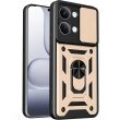 Чохол із захистом камери Deexe Armor Shield для Xiaomi Poco X8 Pro Max - Gold (408932F)