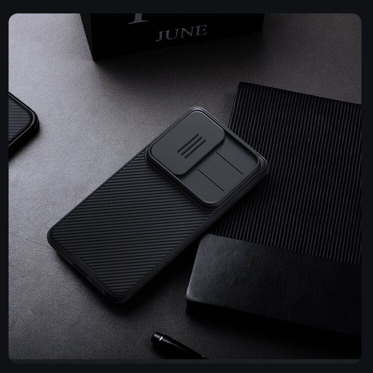 Чохол зі шторкою для камери NILLKIN CamShield Pro для Samsung Galaxy S26 Ultra - Black: фото 16 з 17