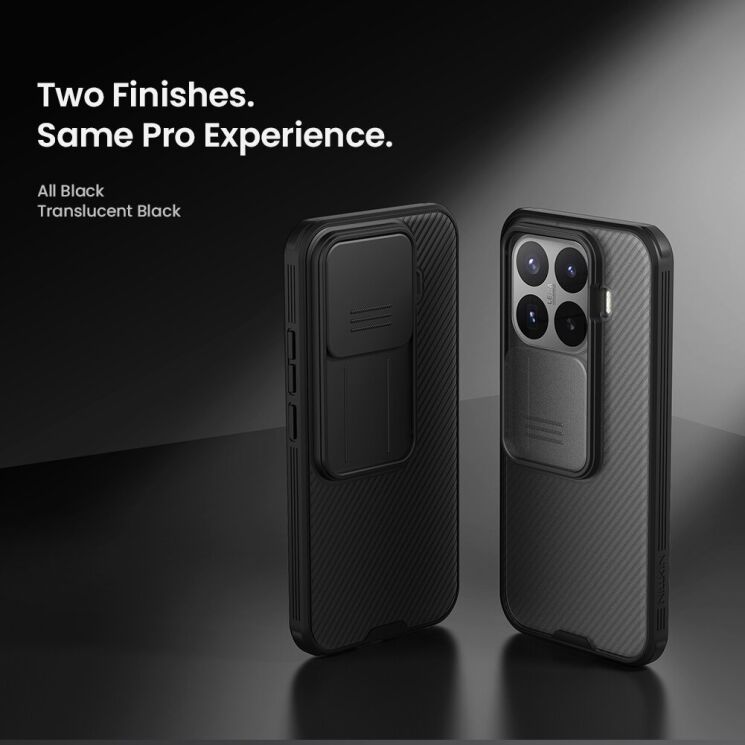 Чехол со шторкой для камеры NILLKIN CamShield Pro для Xiaomi 17T - Black: фото 13 из 16