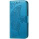 Чехол UniCase Butterfly Pattern для Motorola Moto G75 - Blue (367821L). Фото 5 из 10