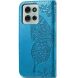 Чехол UniCase Butterfly Pattern для Motorola Moto G75 - Blue (367821L). Фото 6 из 10