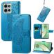 Чехол UniCase Butterfly Pattern для Motorola Moto G75 - Blue (367821L). Фото 4 из 10
