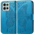 Чехол UniCase Butterfly Pattern для Motorola Moto G75 - Blue (367821L)