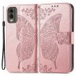 Чехол UniCase Butterfly Pattern для Nokia C32 - Rose Gold (327417RG)