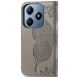 Чехол UniCase Butterfly Pattern для Realme C63 / C61 / Note 60x - Grey (359733H). Фото 6 из 9