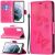 Чехол UniCase Butterfly Pattern для Samsung Galaxy S21 FE (G990) - Rose: фото 1 из 10