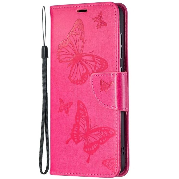 Чехол UniCase Butterfly Pattern для Samsung Galaxy S21 FE (G990) - Rose: фото 3 из 10