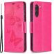Чехол UniCase Butterfly Pattern для Samsung Galaxy S21 FE (G990) - Rose (230621M). Фото 2 из 10
