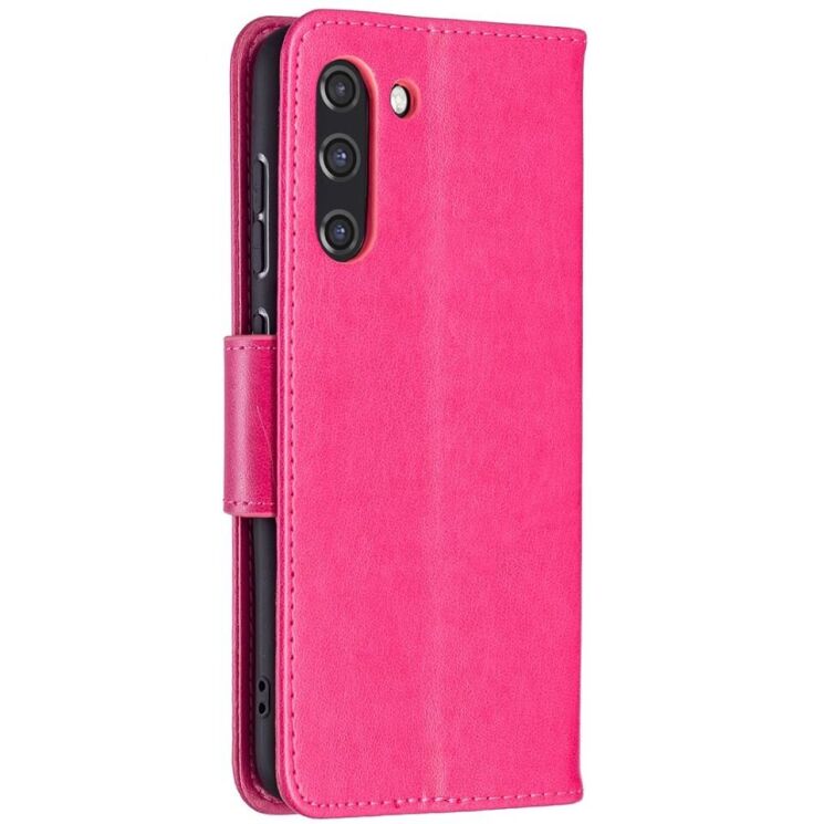 Чехол UniCase Butterfly Pattern для Samsung Galaxy S21 FE (G990) - Rose: фото 4 из 10