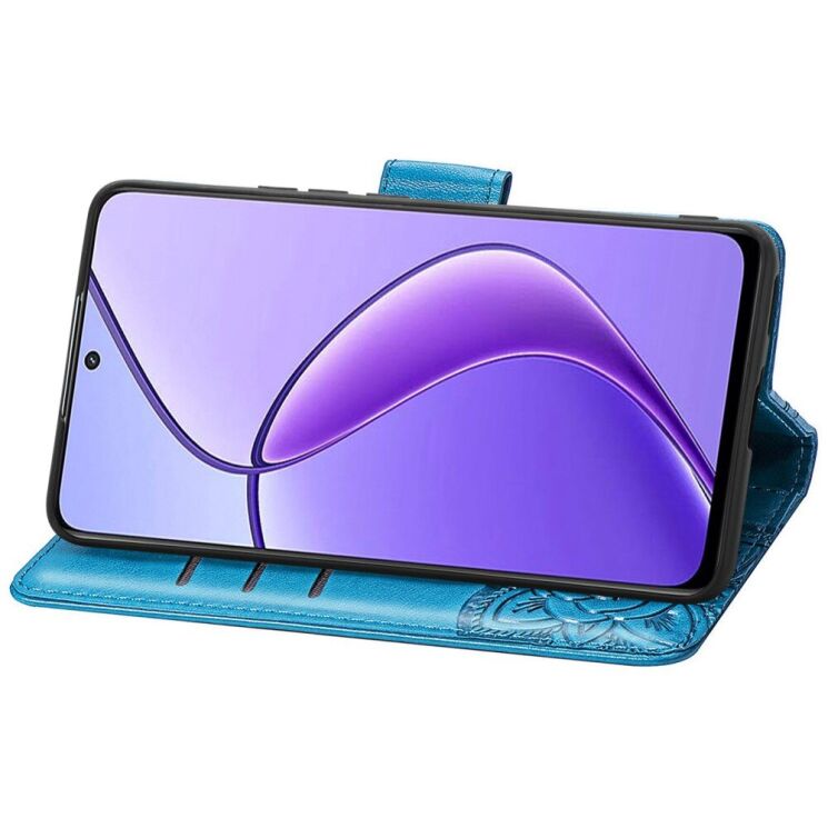 Чехол UniCase Butterfly Pattern для TECNO Spark 30C - Blue: фото 3 из 10