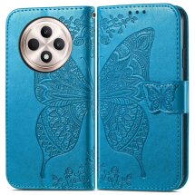 Чехол UniCase Butterfly Pattern для TECNO Spark 30C - Blue: фото 1 из 10