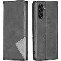 Чехол UniCase Geometric Pattern для Samsung Galaxy A26 (A266) - Black: фото 1 из 8