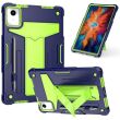 Чехол UniCase Hybrid Stand для Lenovo Tab M11 (TB330) - Navy Blue / Green (346320LG)