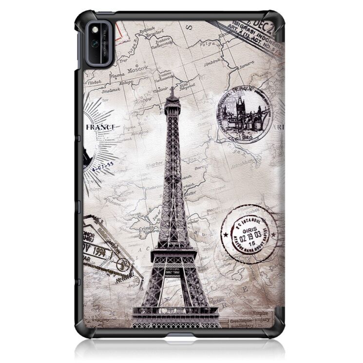 Чехол UniCase Life Style для Huawei MatePad 10.4 (2020/2022) - Eiffel Tower: фото 4 из 8