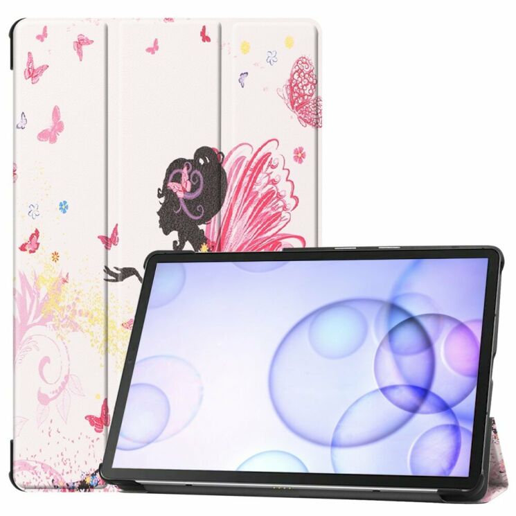 Чохол UniCase Life Style для Samsung Galaxy Tab S6 10.5 - Girl and Butterflies: фото 1 з 10